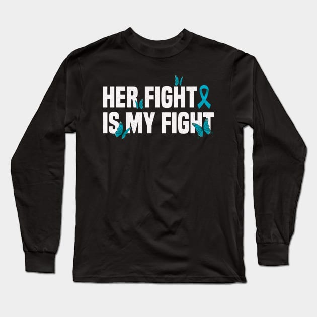 Dissociative Identity Disorder Her Fight Is My Fight DID Long Sleeve T-Shirt by badCasperTess